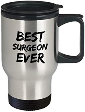 Cirurgião Doctor de caneca de viagem Melhor presente de todos os tempos para colegas de trabalho Novidade de gag de chá de café