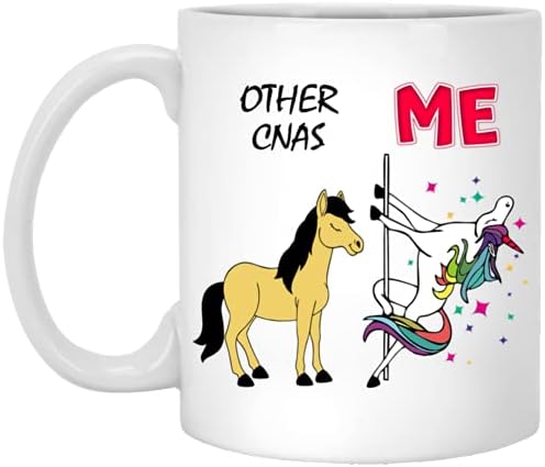 OUTROS CNA ME ME Unicorn Certified Certified Nursing Assistant Gifts for Women 11oz