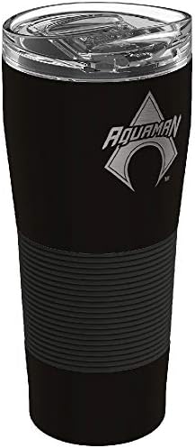 Zak projeta a Liga da Justiça Core Aquaman - aço inoxidável isolado a vácuo - Lynden Wrap Tumbler - 28 oz.