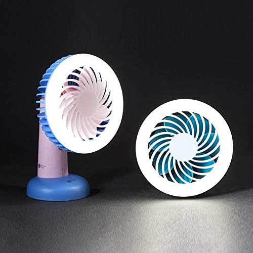 YCZDG Desktop Fan Fan Fan Office Small USB Chargend Table Table Desk Fan para casa e viagens