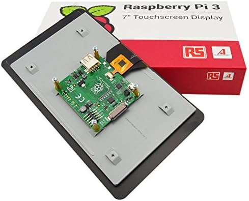Tela de toque oficial de 7 polegadas Raspberry Pi para Raspberry Pi 4 / Pi 3 / PI 2 Modelo B