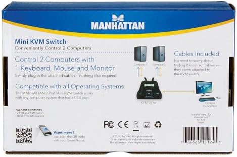 Manhattan USB 2.0 para adaptador HDMI, converte facilmente vídeo USB, preto