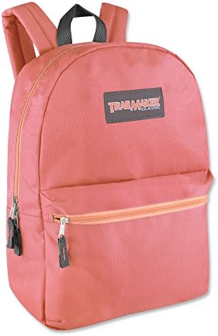 17 Trailmaker Backpack Pêssego Dark W Peach Zipper