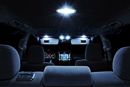 Xtremevição Interior LED para Kia Soul 2008-2013 Cool White Interior LED Kit + Ferramenta de instalação