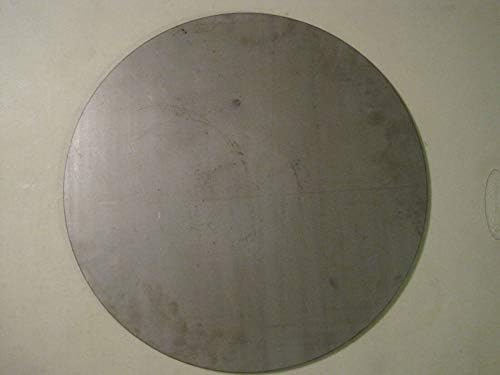 Placa de aço de 1/4 , em forma de disco, 21,00 diâmetro.250 A36 Aço, redondo, círculo