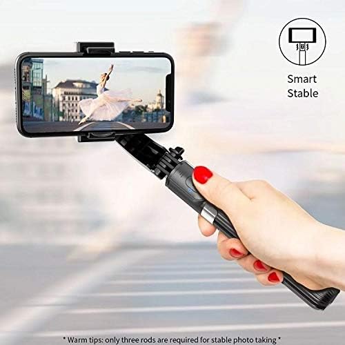 Stand e Mount Stand Compatível com Cubot King Kong Mini - Gimbal Selfiepod, Selfie Stick Extendível Video Gimbal Stabilizer