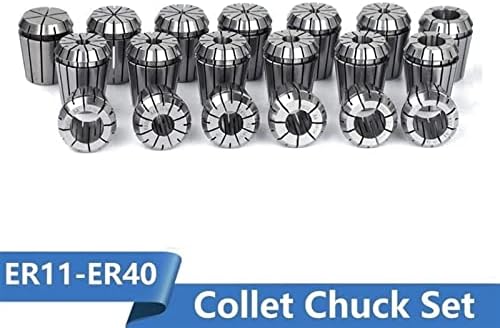 Zaahh nível de primavera chuck definido er11 er16 er20 er25 er32 er40 spring chuck para moer torno 1set