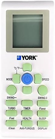 Controles remotos da Davitu-YKR-P/001E para Aux Air Conditioner Remote Control para ASW-H12A2inv Fernbedienung