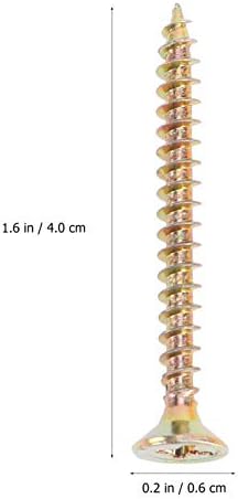 Parafusos de plástico doiTool parafusos de plástico 100 conjuntos de parede parafusos de parede âncoras de parede