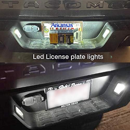 Ibrightstar super brilhante lâmpadas LEDs Acessórios de kit de embalagem ajustados para Toyota Tacoma 2005-2021 Mapa