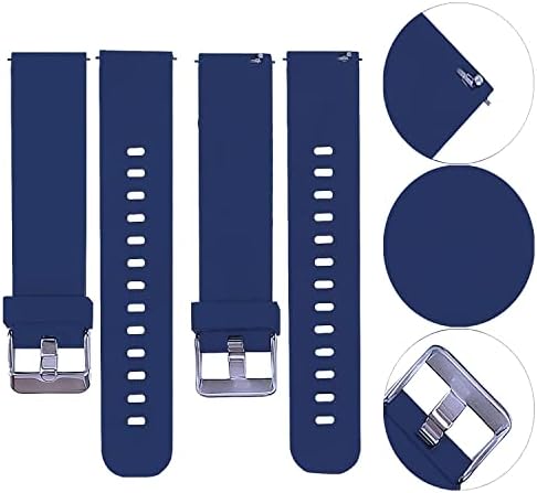 Um Echelon Reduse Remasca Remessa Banda Substituição de Silicone Smart Watch Strap Compatível com Garmin Venu Sq Music com Tang