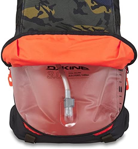 Mochila de hidratação de bicicleta de 10 litros dakine - azul profundo