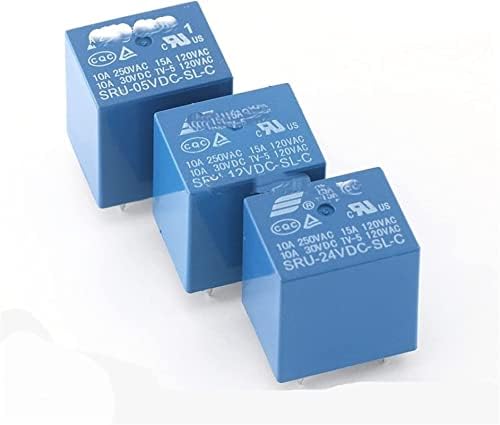 Relé Xiangbinxuan 5pcs/lote revezamento SRU-05VDC 12VDC 24VDC-SL-C T70 15A 5pin