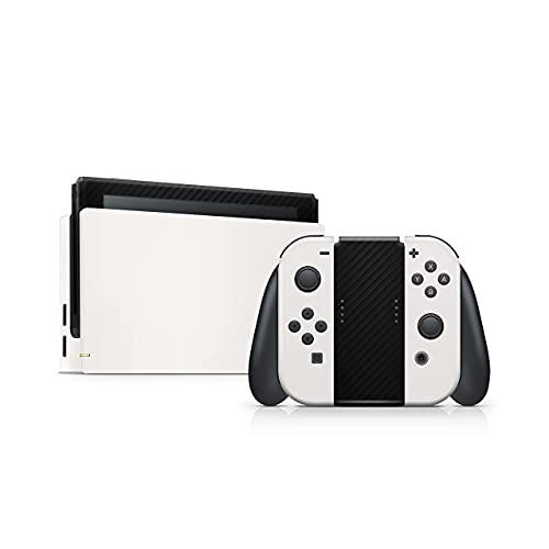 Design brega nova pele para Nintendo Switch, Black & Cream Switch Skin, Vinyl 3M Sticker, cobertura completa