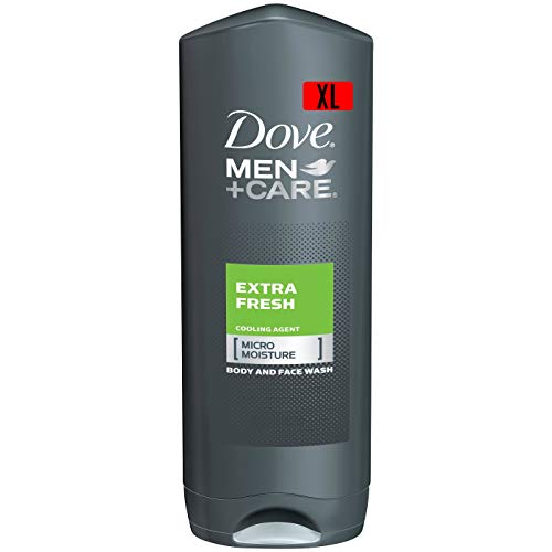 Dove Men Care Body & Face Wash, Fresh Fresh - 13,5 FL OZ / 400 ml x 6 Pacote, fabricado na Alemanha