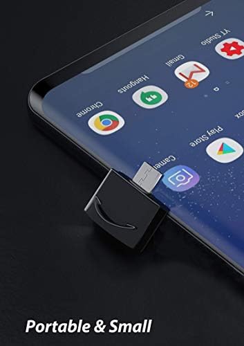 Adaptador masculino USB C fêmea para USB compatível com o seu Lenovo Smart Tab P10 para OTG com carregador tipo C. Use com dispositivos