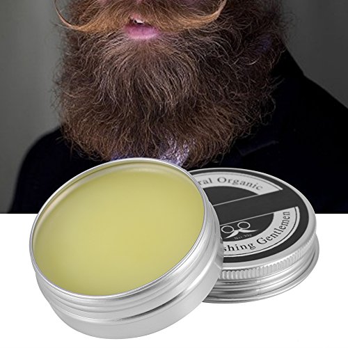 Cera de bigode premium 30 ml, firmeza natural Barba Rápida Cuidados de Crescimento para Homens, Condicionamento Forte Hold