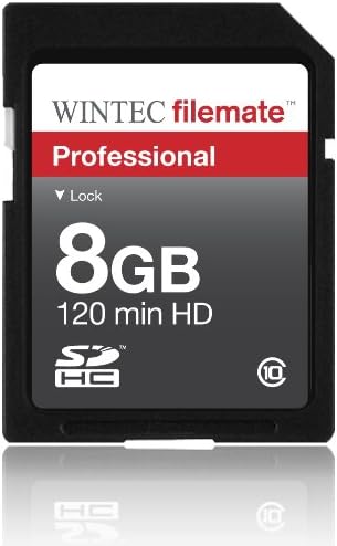 8 GB CLASSE 10 SDHC Equipe de alta velocidade cartão de memória 20MB/s. Cartão mais rápido do mercado para câmeras