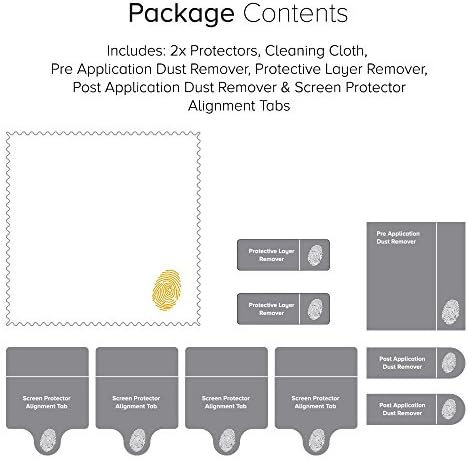 Celicious Matte Anti-Glare Protector Film Compatível com Lenovo Monitor ThinkVision P24Q-20 [pacote de 2]