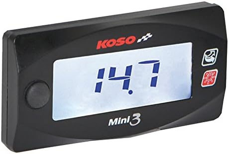 Koso BA003214 Mini 3 Medidor de relação de ar/combustível