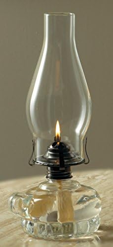 Lampo de lâmpada de óleo de câmara de 12 polegadas LamPleda, 110 branco
