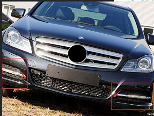 2pcs LED diurno de corrida leve lâmpada de luz leve DRL Compatível com 2011-2013 Mercedes W204 C-Class Facelift '12 -'14