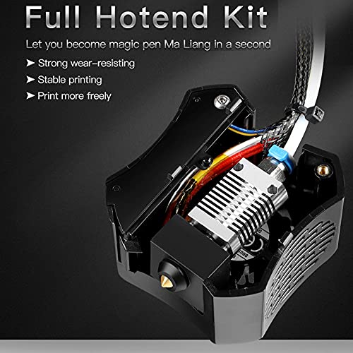 CREALIDADE ORIGINAL ENERS 3 V2 Kit de hotend completo montado com sistema de resfriamento de casca ABS e bocais de latão