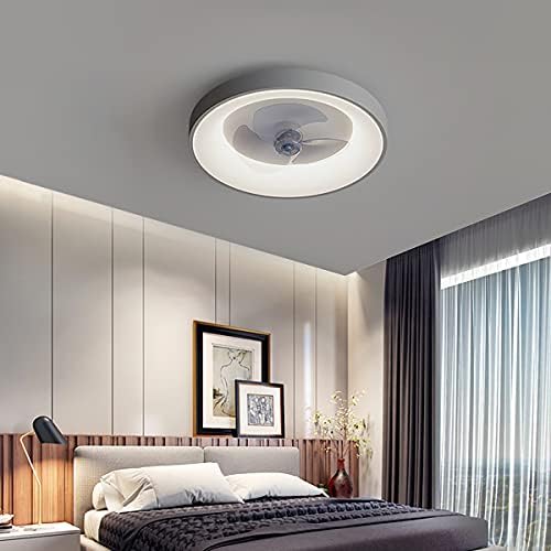 Ventilador de teto cutyz com ventiladores de teto de quarto de iluminação com luminárias LED LUZES MODERNOS DE TETOLO DE TETRON