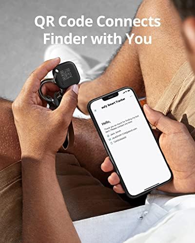 Segurança eufy de Anker SmartTrack Link, Android não suportado, trabalha com a Apple Find My, Key Finder, Bluetooth