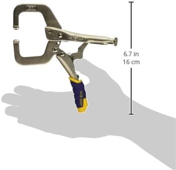 Irwin Vise-Grip C Grampo, travamento, liberação rápida, 6 polegadas