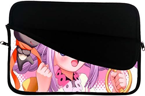 Brand4 Shangri -La Anime Laptop Saco de Laptop com superfície de Mousepad - Caixa de notebook de 15 polegadas de gravação de laptop