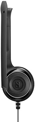 Sennheiser Consumer Audio PC 7 USB - fone de ouvido USB mono para PC e Mac, Black