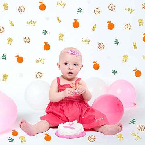 Decorações de chá de bebê Cutie Cutie, Gênero revelam confetes, decorações de chá de bebê para menino menina, confete
