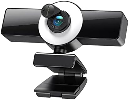 Câmera da web de foco automático completo da Webcam 4K 8K 8K com desktop de laptop de câmera da web de preenchimento LED LED para videoconferência