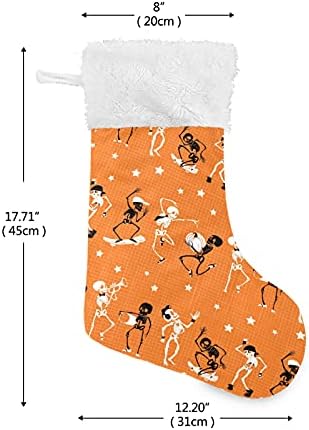 Meias de Natal de Alaza Haloween clássico clássico personalizado grande decorações de meia para férias em família Decoração de