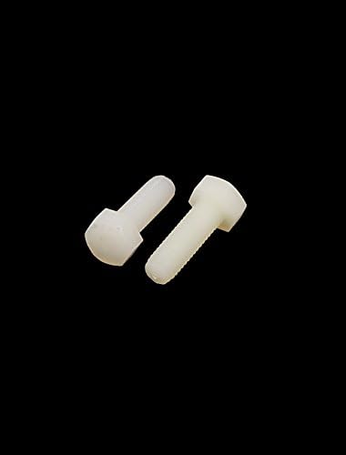 Aexit m5x15mm unhas de 0,8 mm, parafusos e prendedores pitch titch rosque nylon nylon tampa de cabeceira da cabeça
