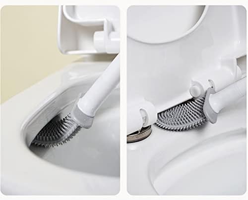 Bruscha de vaso sanitário IEEMEMTS Bruscada de silicone e suporte de suporte para o banheiro Base de vazamento à prova de vazamento