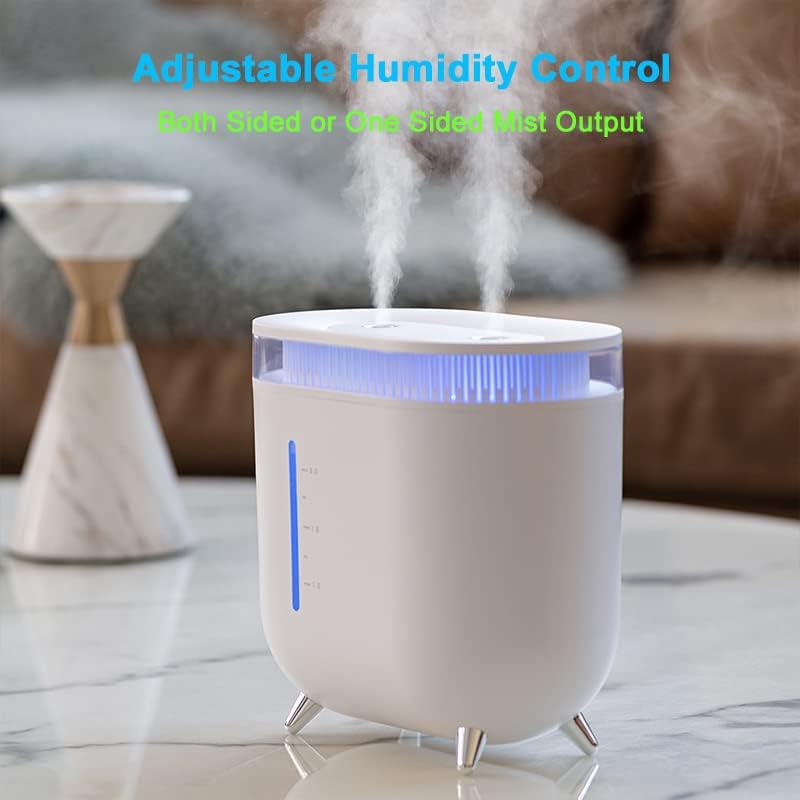 Smocu 2l super silencioso umidíferas de névoa fresca para quarto/casa, umidificadores de ar ultrassônicos portáteis