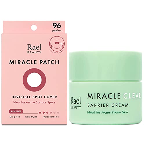 Rael Miracle Bundle - Capa ao ponto invisível, Creme de barreira transparente Miracle