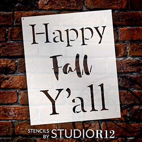Feliz outono Y'All - BASIC - PALAVRA STÉNQUIS - STCL2101 - POR Studior12…