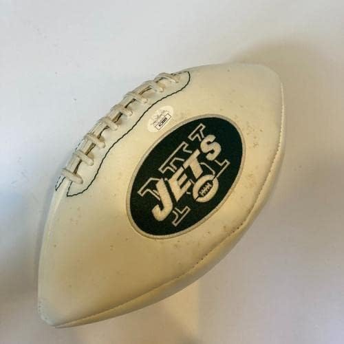 Joe Namath 12 assinou o New York Jets Football JSA COA - Bolsas de futebol autografadas