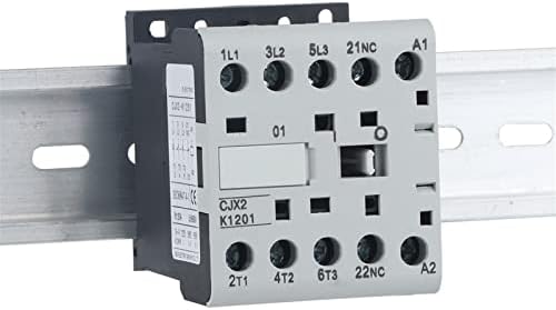 Lemil CJX2-K MINI CONTATOR AC 3P 3MAIN 1NO/3MAIN 1NC Tensão 220V 50/60Hz 6A 9A 12A 1PCS