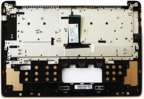 Sunodube Novo teclado de layout turco sem backlit com caixa de descanso de palma de prata para Acer S3 Swift3 SF314-51G SF314-51