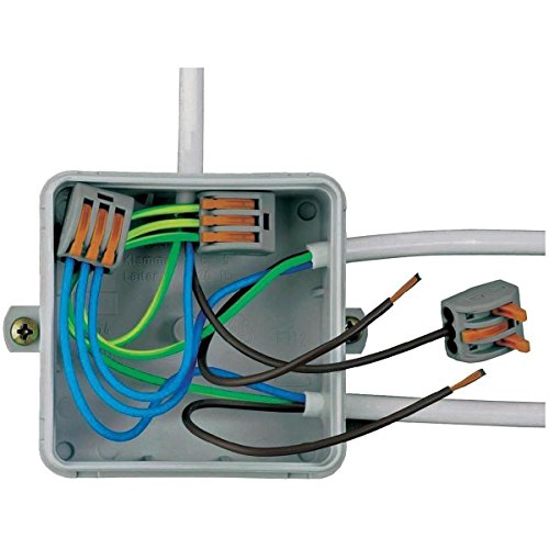 Conectores de fio conectores de fios de alavanca compactos terminal 28-12 awg pct-214 4 condutor
