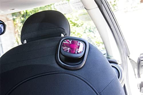 Capa de adesivo de botão de assento de vinil compatível com a série Mini Cooper F 2014-2022