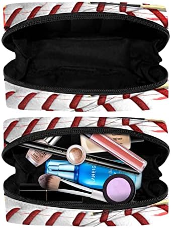 Bolsa de maquiagem inadequada, Bolsa de Baseball Bag portátil Tote Travel Caso Organizador Case Ferramentas de Caso para Mulheres de Beleza
