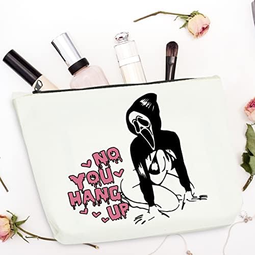 Merror filme Merchandise Ghostface Cosmetic Bag Gifts Gifts Decor Scream filme inspirado Horror Fan Lover Gift Não Você pendura