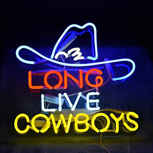 Néon assina Cowboys Beer Bar Art Home Art Neon