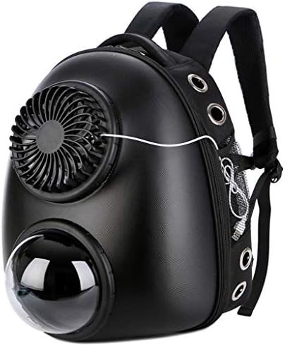 SCDCWW PET BACO - Mochila da cápsula espacial portátil da transportadora, mochila de viajante para animais de estimação Múltiplas aberturas