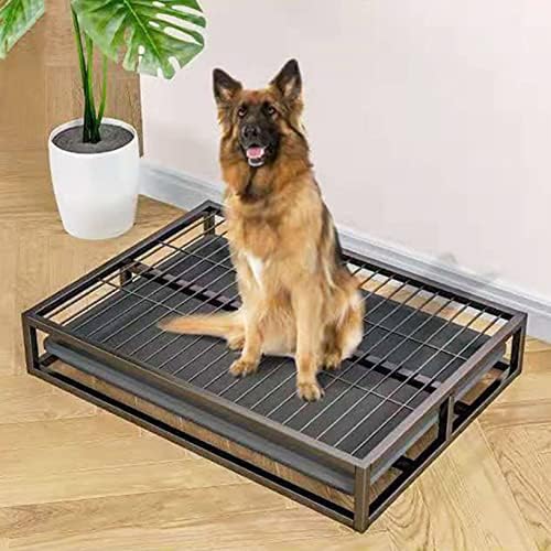 Horv Indoor Outdoor Metal Metal Dog Banheiro resistente Cão Potty Home Training Training Bandejas de filhote Popty Padring